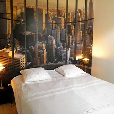 شقة Les Du Monde , 2 Chambres- 4 Lits Simples Modulables En Lits Doubles لو هافر