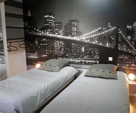 Apartment Les Du Monde , 2 Chambres- 4 Lits Simples Modulables En Lits Doubles